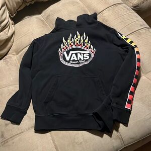 Boys Vans hoodie (w free matching tee)